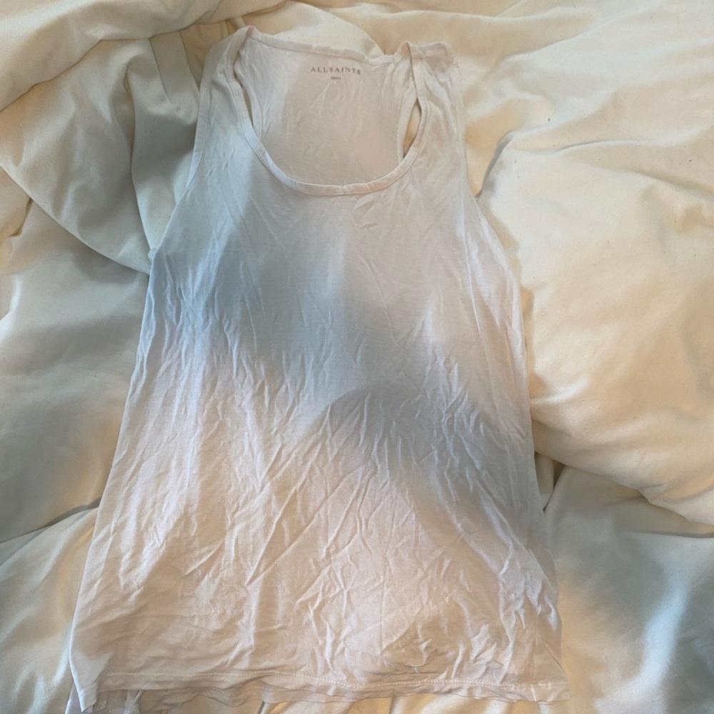 All Saints Cotton Tank Top